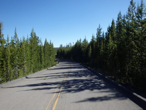 GDMBR: We cycled another 8 miles or so and came upon the paved part of Fish Creek Road.